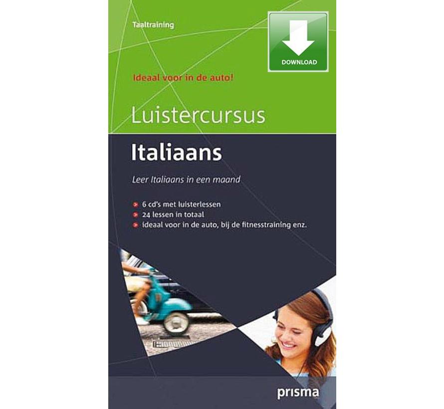 Luistercursus Italiaans  (Audio taalcursus) - Italiaans leren binnen een maand