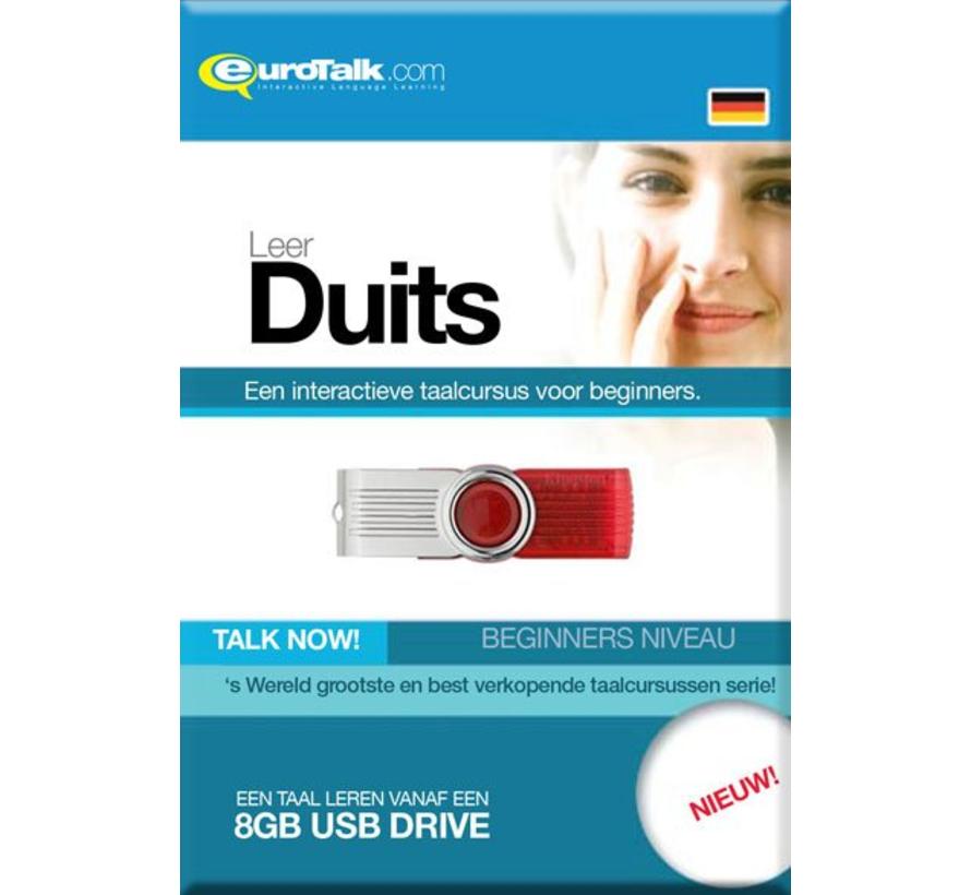 Basis cursus Duits Beginners - Talk now Duits (USB)