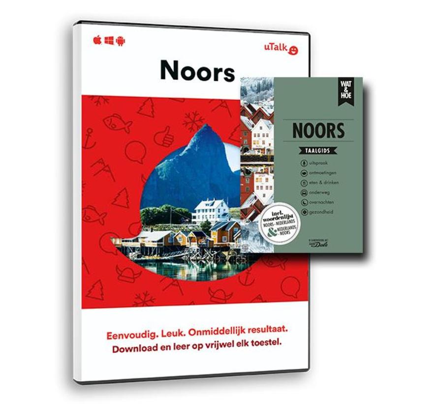 De complete cursus Noors: Online taalcursus + Leerboek Noors (Taalgids)