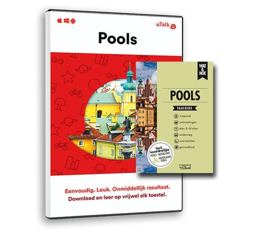 Complete cursus Pools: Online taalcursus +  Leerboek Pools (Taalgids)