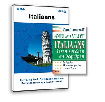 Complete taalcursus Italiaans leren - Boek + Online cursus Italiaans