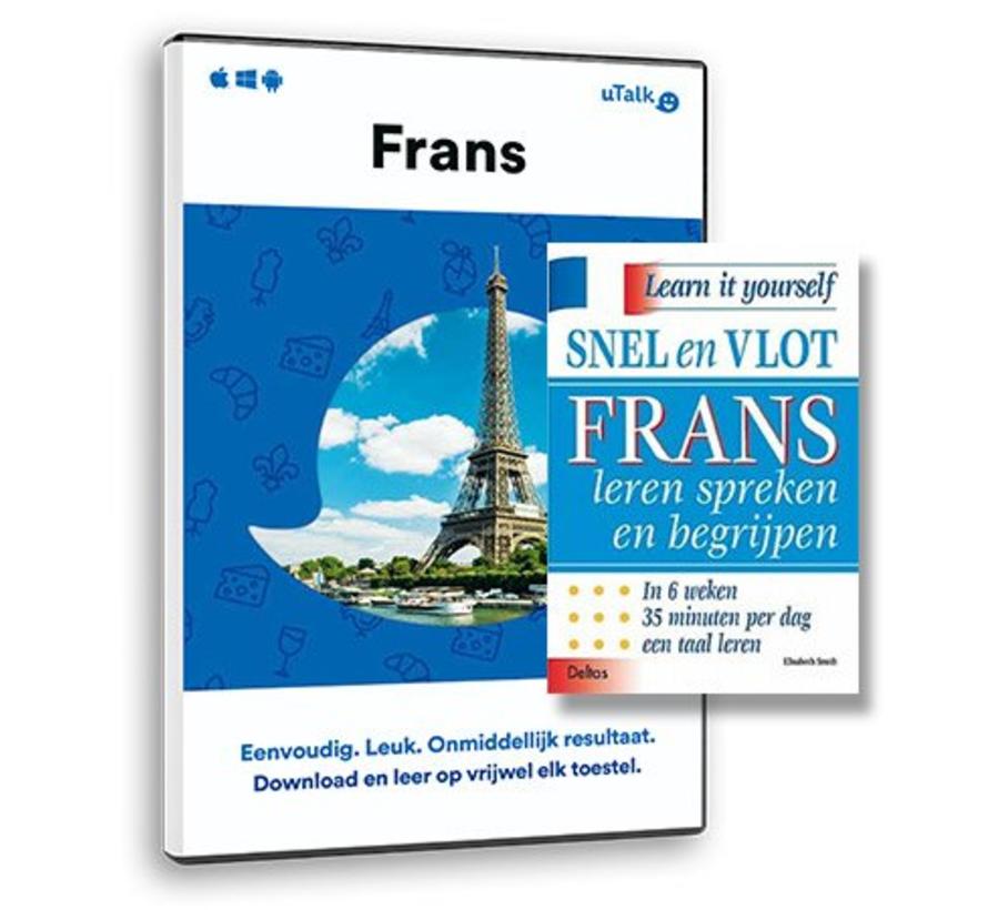 Compleet Frans leren: Online taalcursus + Leerboek Frans