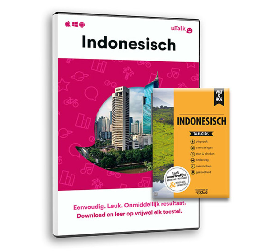 Complete cursus Indonesisch: Online taalcursus + Taalgids