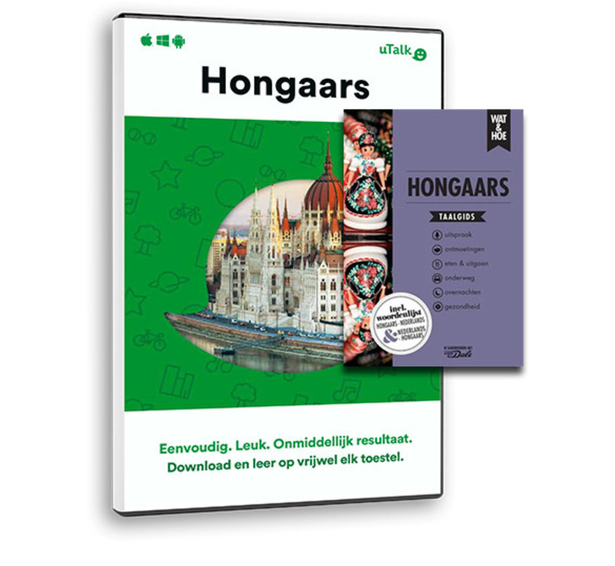 De complete cursus Hongaars: Online taalcursus + Lesboek Hongaars (Taalgids)