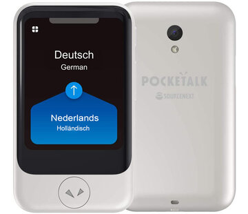 Pocketalk Translator Pocketalk Translator S2 - Mini Vertaalcomputer - Spraak, Foto en Gesprek Vertaler + Simkaart (Nieuwe versie 2025)