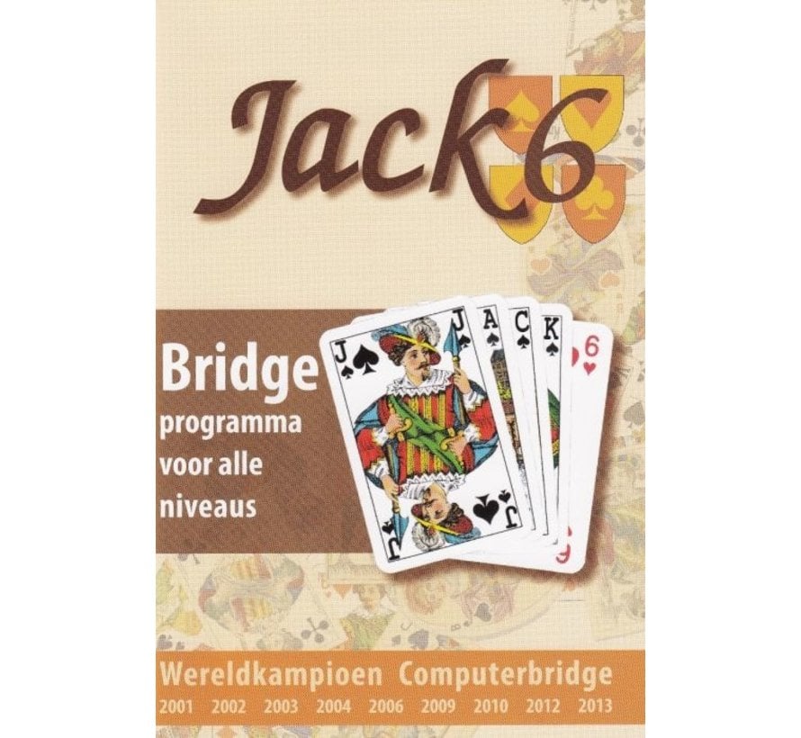 Knorretje Ik heb het erkend architect Jack 6 Bridgespel Wereldkampioen - Bridgeprogramma - TALENDOMEIN
