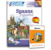 Spaans leren Online + Boek + Audio CD's - Complete cursus Spaans - Niveau A1 tot B2 - Conversatie, Spaans leren spreken en Grammatica