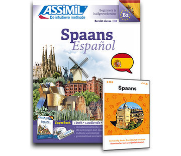 Complete Cursus Spaans (A1–B2) – Online Taalcursus + Leerboek + Audio‑CD’s – Conversatie & Grammatica