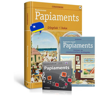Walburg Pers Papiaments leren - Cursus Boek + Grammatica + Audio Luistercursus {PAKKET)