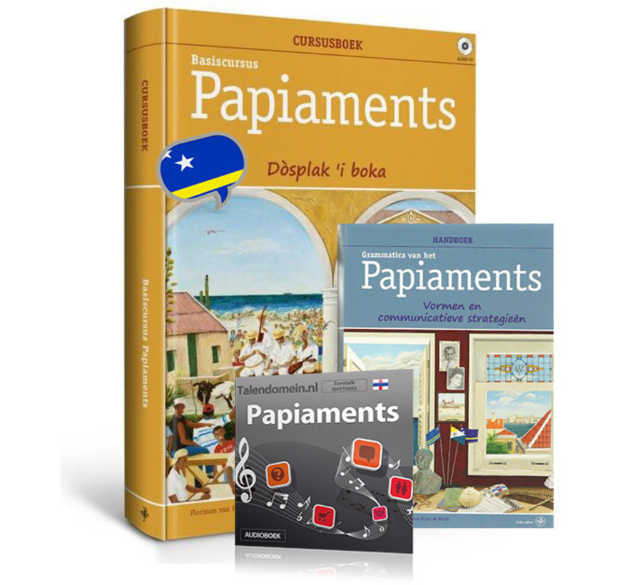 Cursus Papiaments - Boek + Grammatica + Audio Luistercursus {PAKKET)