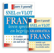 Snel en Vlot Frans leren - 2 Boeken: Lesboek Frans + Grammatica Frans