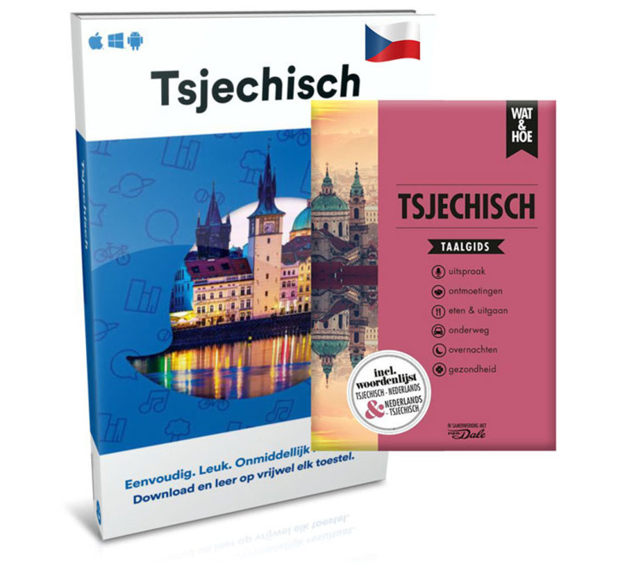 De complete cursus Tsjechisch: Online taalcursus + Leerboek Tsjechisch (Taalgids)