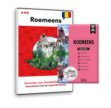 Compleet Roemeens leren - ONLINE cursus + Leerboek