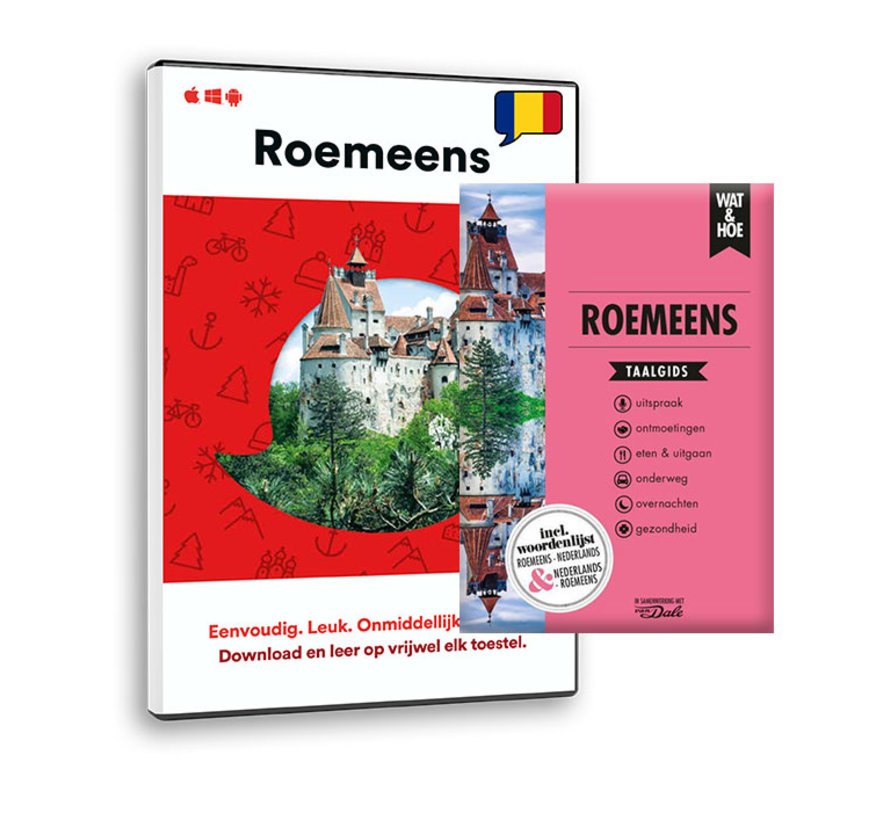 De complete cursus Roemeens: Online taalcursus + Leerboek Roemeens