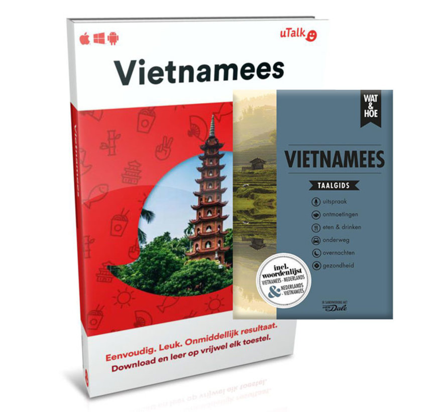 De complete cursus Vietnamees: Online taalcursus + Leerboek Vietnamees (Taalgids)