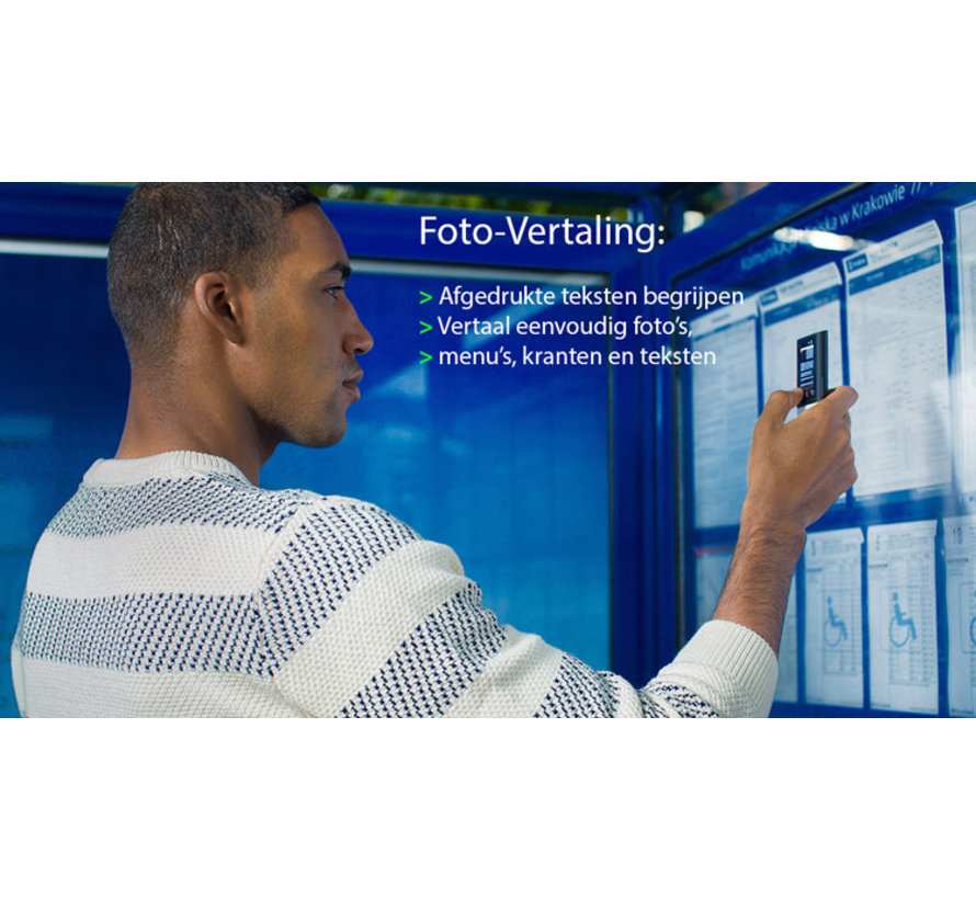 Vasco M3 Vertaalcomputer - Draagbare Vertaler + Gratis Internet