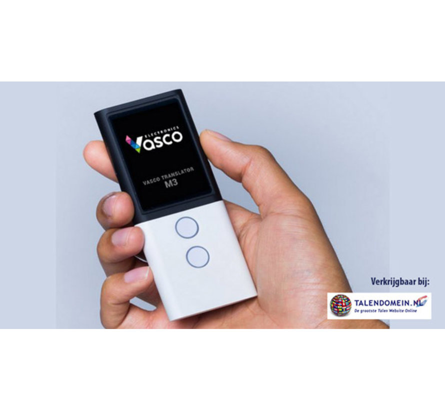 Vasco M3 Vertaalcomputer - Draagbare Vertaler + Gratis Internet