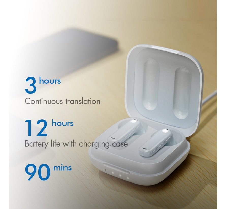 Timekettle WT2 Edge - Vertaal Oordopjes  - AI Translator  Earbuds