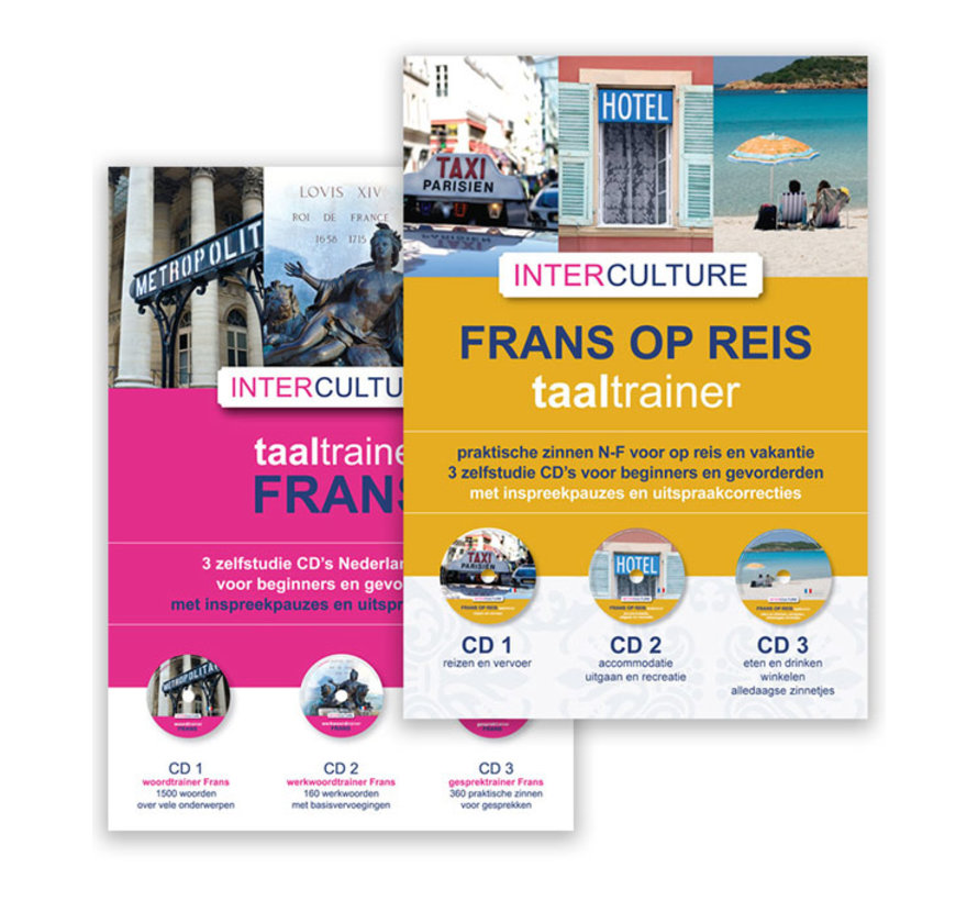 Interculture Taaltrainer Frans - Taaltrainer Frans Set ( 6 CD's)