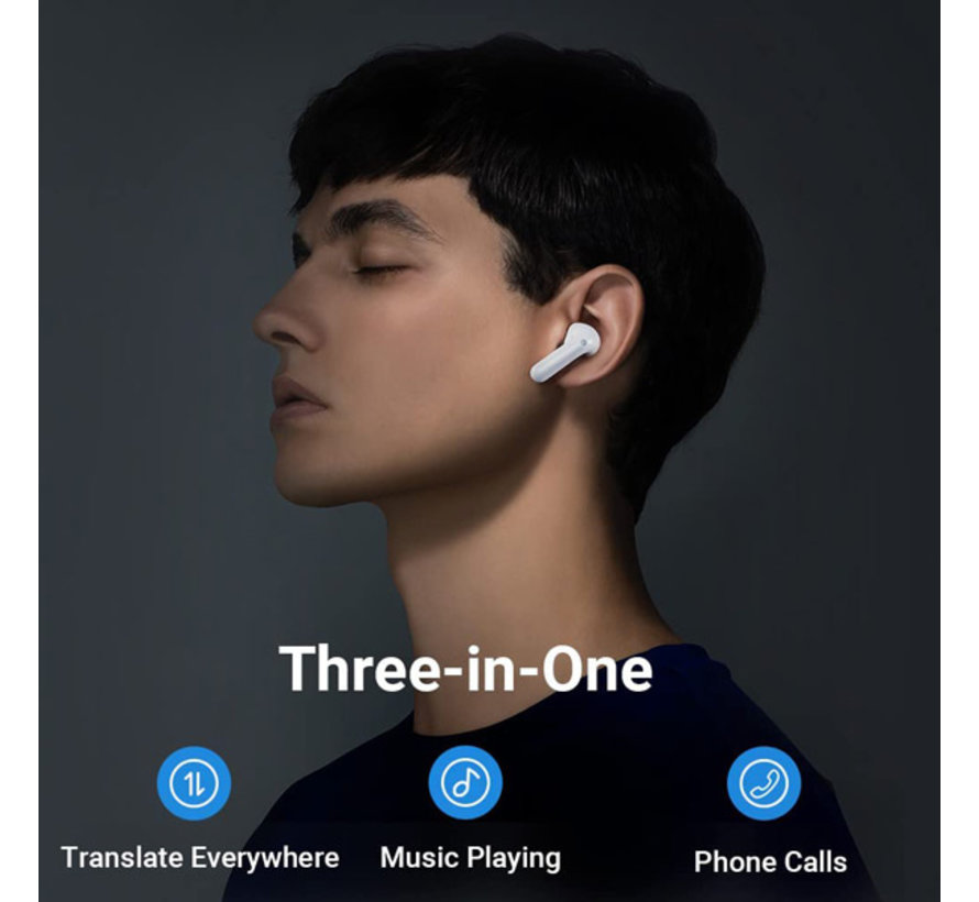 Timekettle M3 - In-Ear Vertaalapparaat - Muziek luisteren -  Alles-in-één