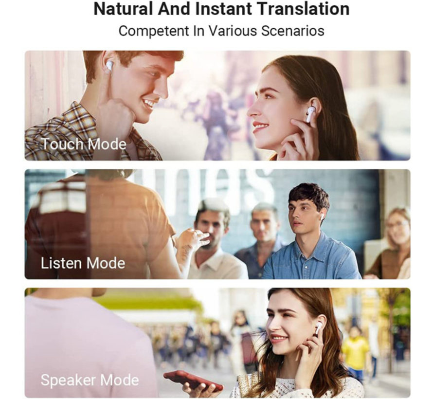 Timekettle M3 - Vertaal Oortjes -  Alles-in-één  - AI Translation  Earbuds