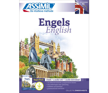 Assimil - Taalcursussen & Leerboeken Engels leren zonder moeite - Boek + 4 Audio CD's  + Audio (Download)