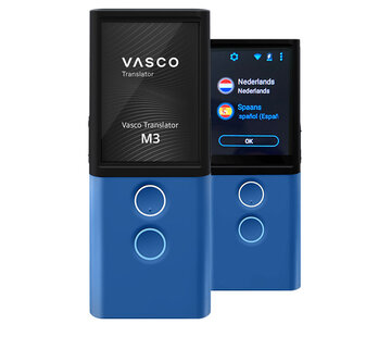 Vasco M3 Translator - Pocket Vertaalcomputer - Draagbare Vertaler +Simkaart