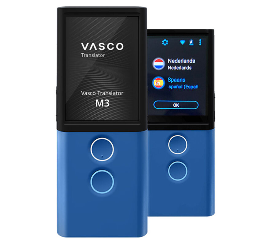 Vasco M3 Vertaalcomputer - Draagbare Vertaler + Gratis Internet