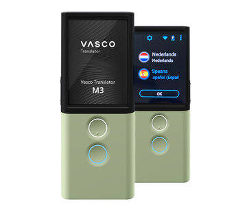 Vasco Translators  Vasco M3 Translator - Draagbare Vertaler - Pocket Vertaalcomputer + GRATIS Internet + Foto Vertaler