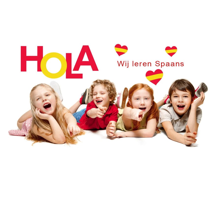 Spaans voor kinderen - Spaans leren, Spelen en Oefenen - PAKKET