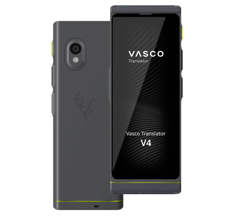 Vasco V4 Vertaalcomputer - Draagbare Vertaler + Gratis Internet