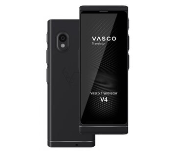 Vasco Translators  Vasco Translator V4 - Vertaalcomputer 108 talen - Pocket Vertaler - Spraak, Tekst en Foto Vertaler +Gratis Internet