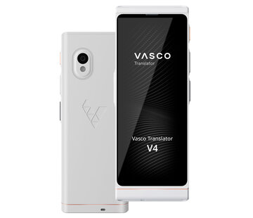 Vasco Translators  Vasco Translator V4  - Vertaalcomputer 108 talen - Pocket Vertaler - Spraak, Tekst en Foto Vertaler +Gratis Internet