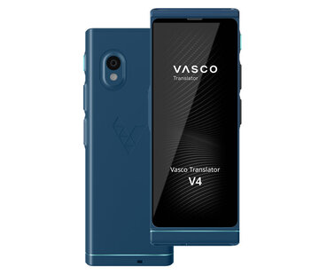 Vasco Translators  Vasco V4 Translator - Vertaalcomputer 108 talen - Pocket Vertaler - Spraak, Tekst en Foto Vertaler +Gratis Internet