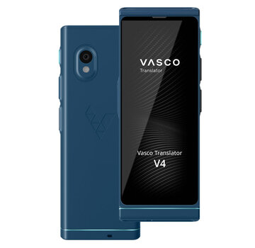 Vasco Translators  Vasco V4 Translator - Vertaalcomputer 108 talen - Pocket Vertaler - Spraak, Tekst en Foto Vertaler +Gratis Internet