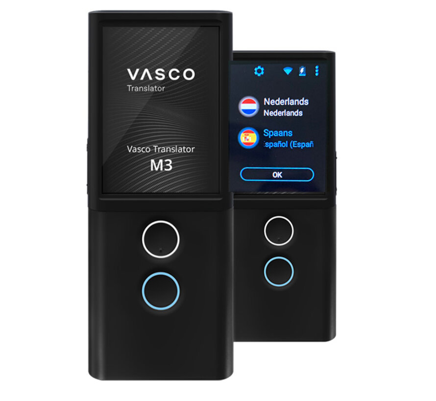 Vasco M3 Vertaalcomputer - Draagbare Vertaler + Gratis Internet
