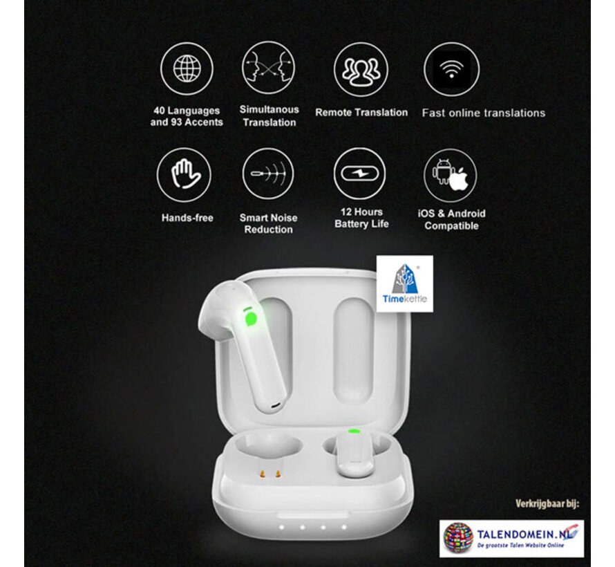Timekettle WT2 Edge - Vertaal Oordopjes - Translation Earbuds