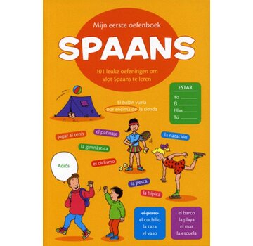 Mijn eerste oefenboek Spaans | Leer Spaans voor Kinderen