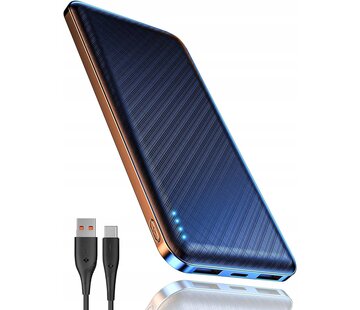 Vasco Translators Powerbank 10.000mAh - Krachtige externe batterij - Universele powerbank