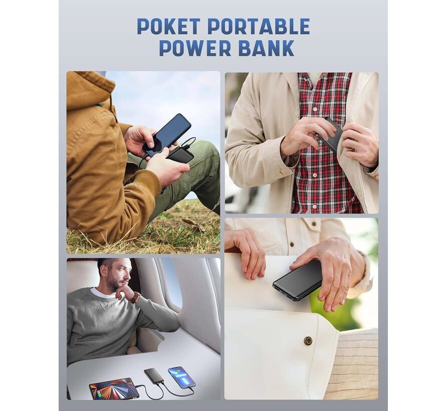 Powerbank 10.000mAh - Krachtige externe batterij