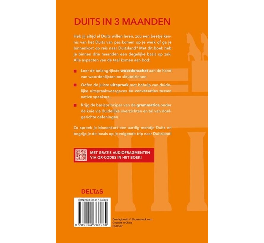 Leer Duits in 3 maanden - De complete basis cursus Duits