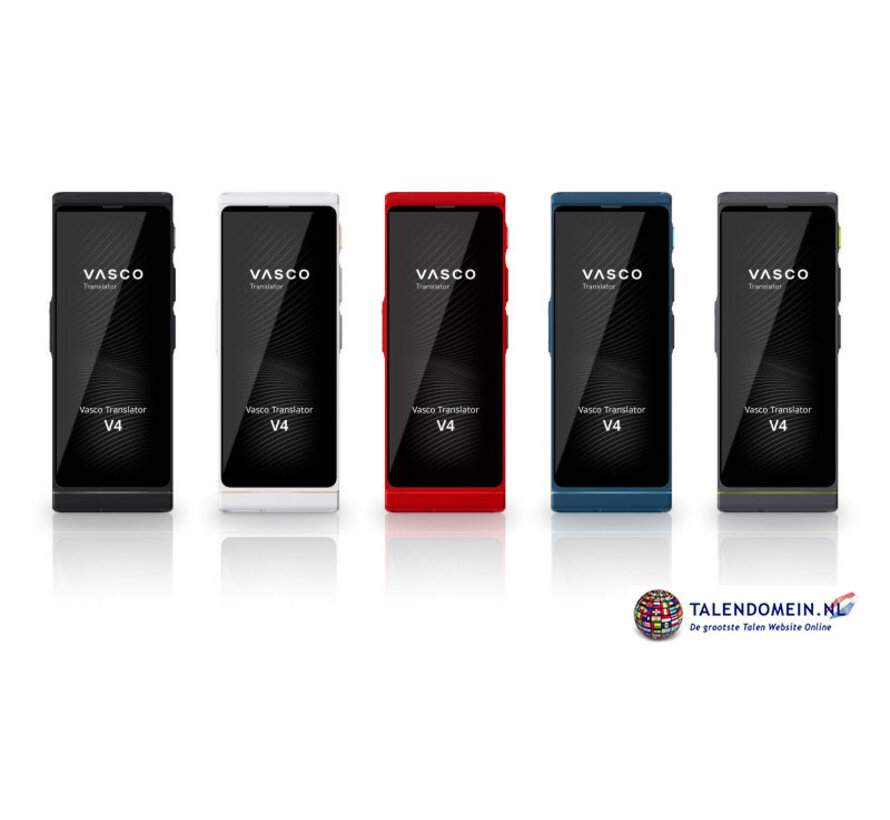Vasco Translator V4 - Vertaalcomputer - Pocket Vertaler 112 talen