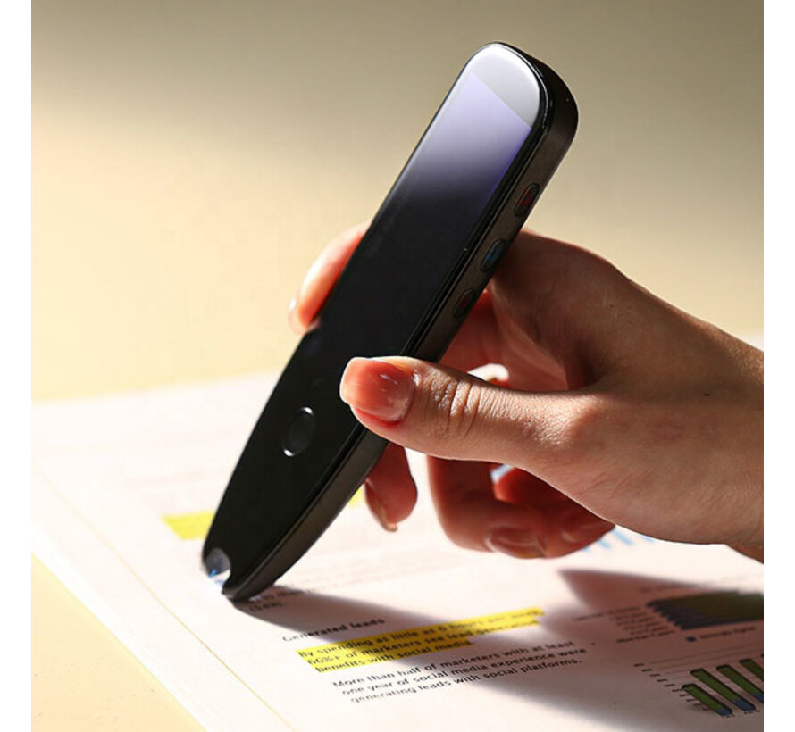 Vertaalpen - Scanning en Translation Pen - Portable Vertaler voor Tekst en Spraak