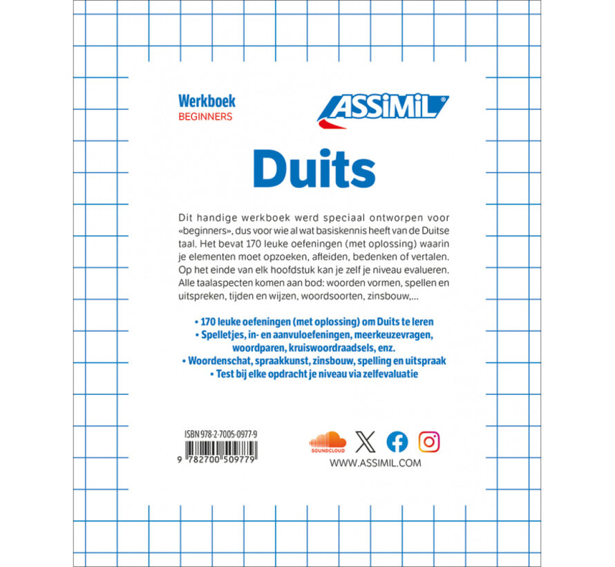 Werkboek Assimil Duits voor beginners