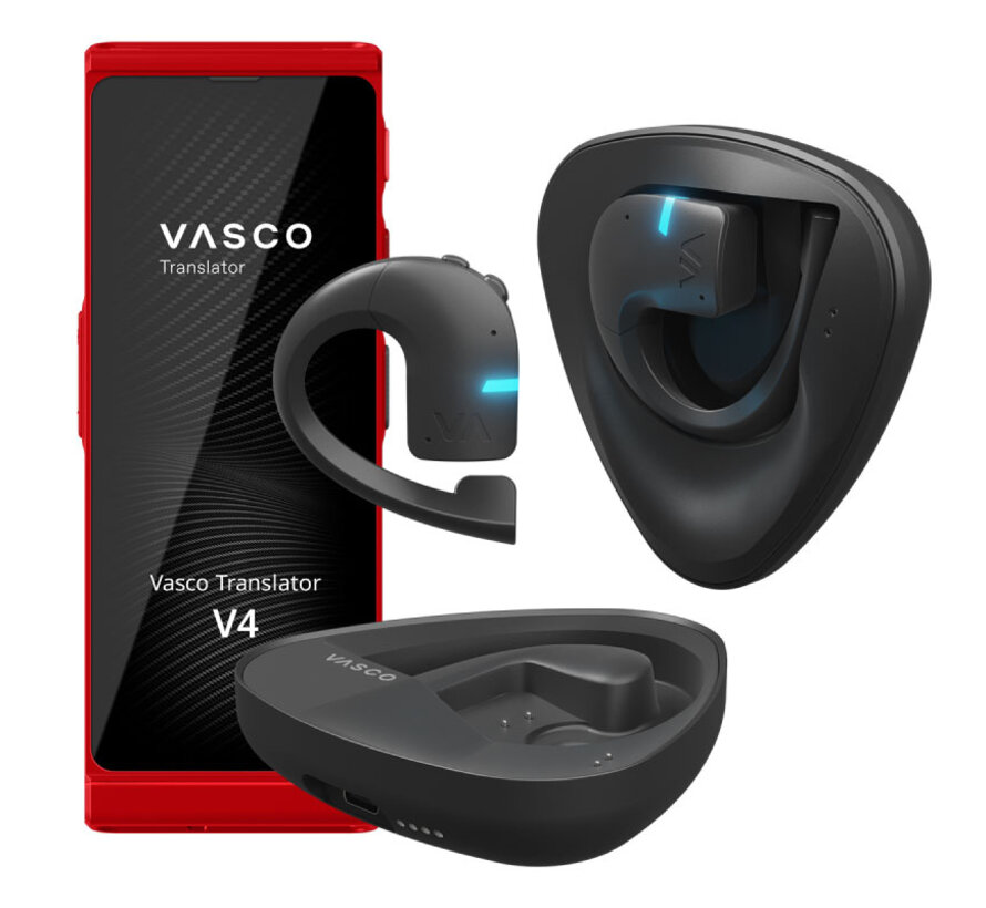 Vasco Translator V4 + Vasco E1 Vertaal Oortjes (Bundel)