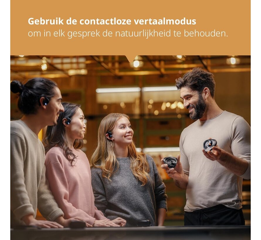 Vasco Translator E1: Oordopjes voor taalvertaling