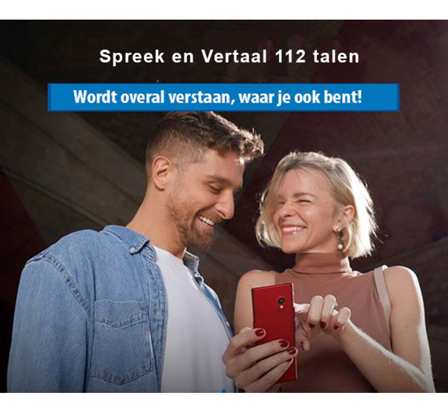 Vasco Translator V4 - Vertaalcomputer - Pocket Vertaler 112 talen