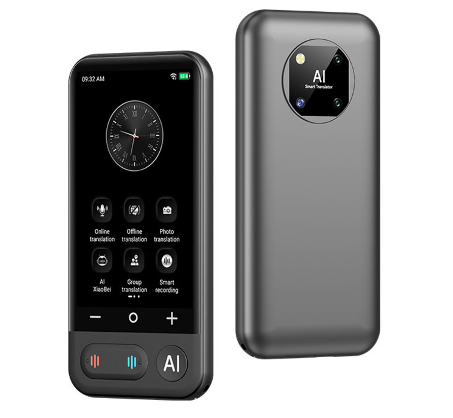 AI Slimme Intelligente Vertaalcomputer 138 talen