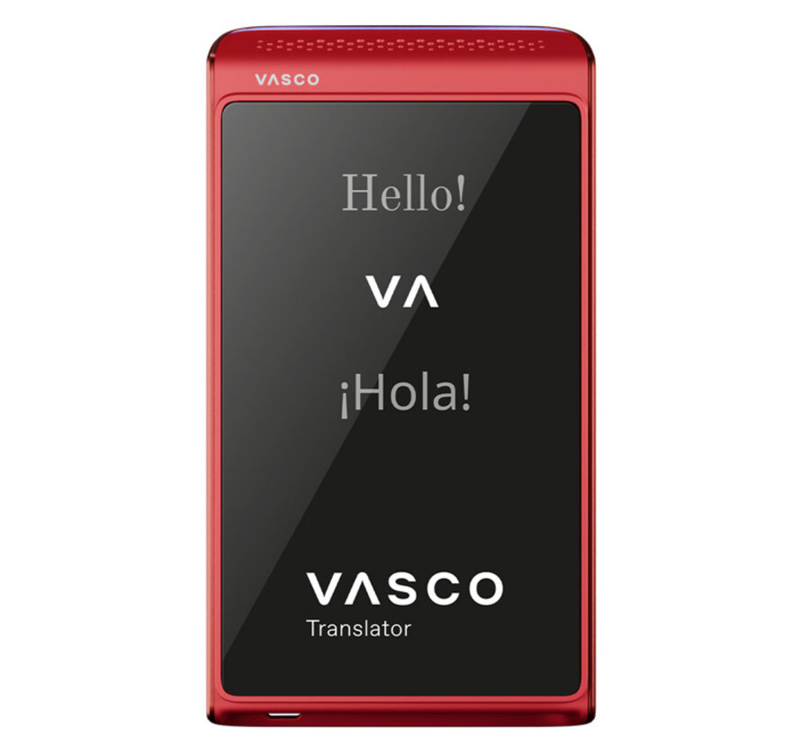 Vasco Translator Q1 - Pocket Vertaalcomputer + Gratis Internet