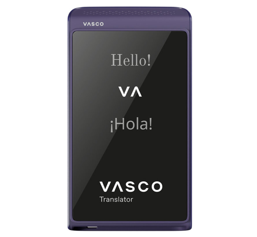 Vasco Translator Q1 - Pocket Vertaalcomputer + Gratis Internet